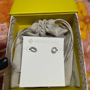 Kendra Scott Silver Cade earrings